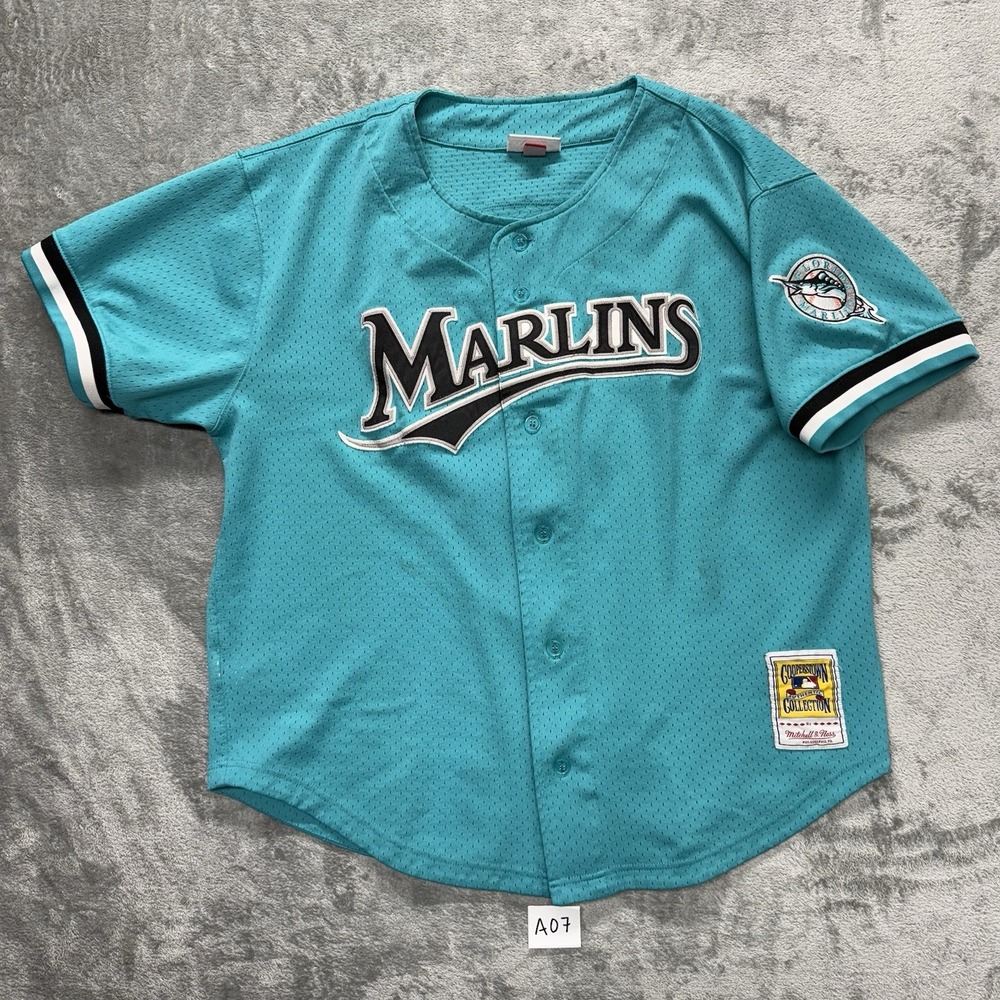 Mitchell & Ness MLB Florida Marlins BP jersey - 1995 Andre Dawson - Size 48 XL